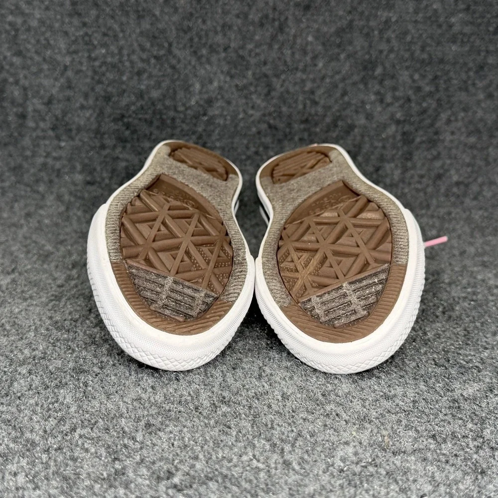 Converse All‎ Star Sneakers Girl's 11 Wolf Grey Rainbow Double Upper Retro Shoes